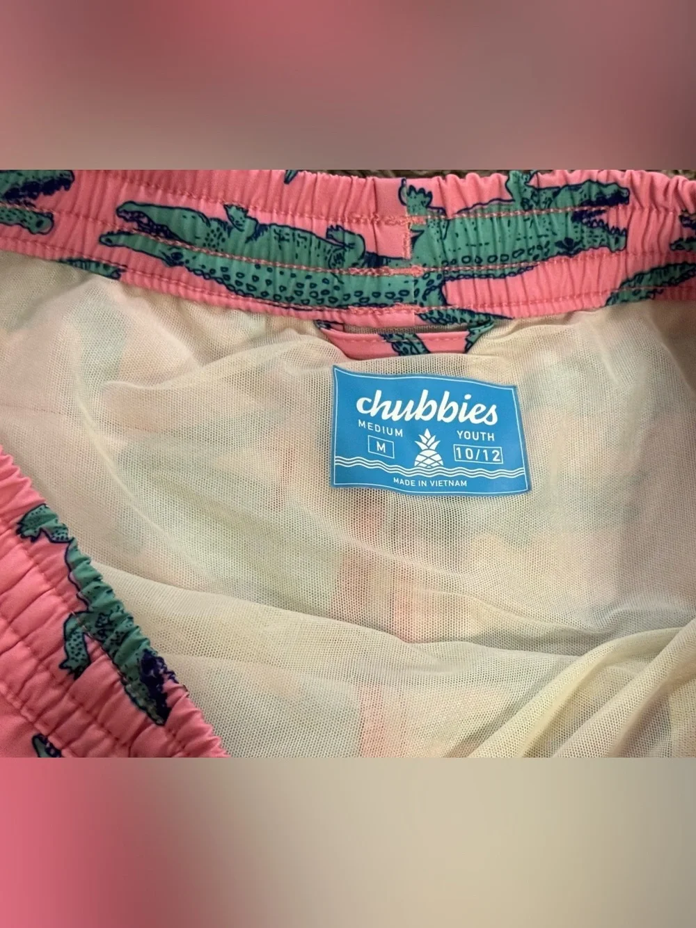 Chubbies Lot Youth M 10/12 (3)